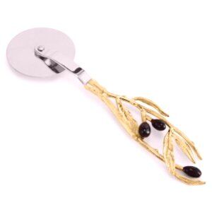 Michael Aram Olive Branch Pizza Cutter-NWT